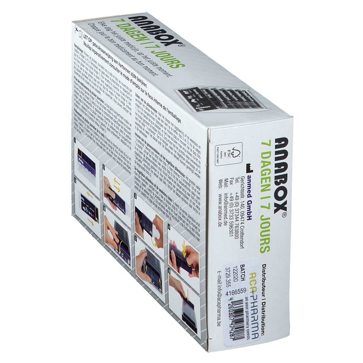 Anabox 7 Dagen Wit