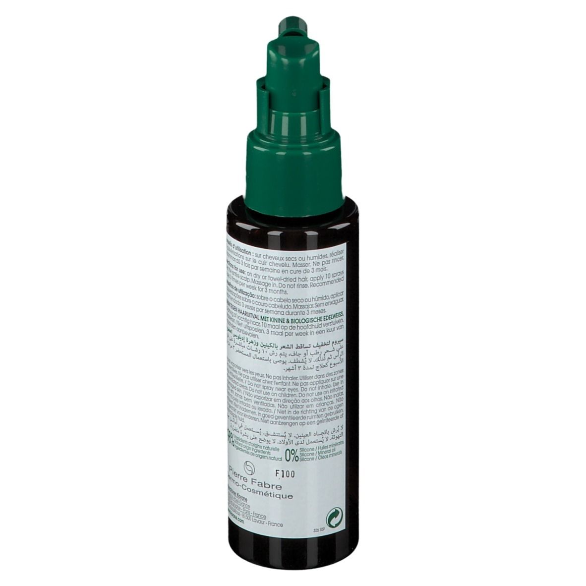 Klorane Sérum Antichute Quinine & Edelweiss Bio Nouvelle Formule