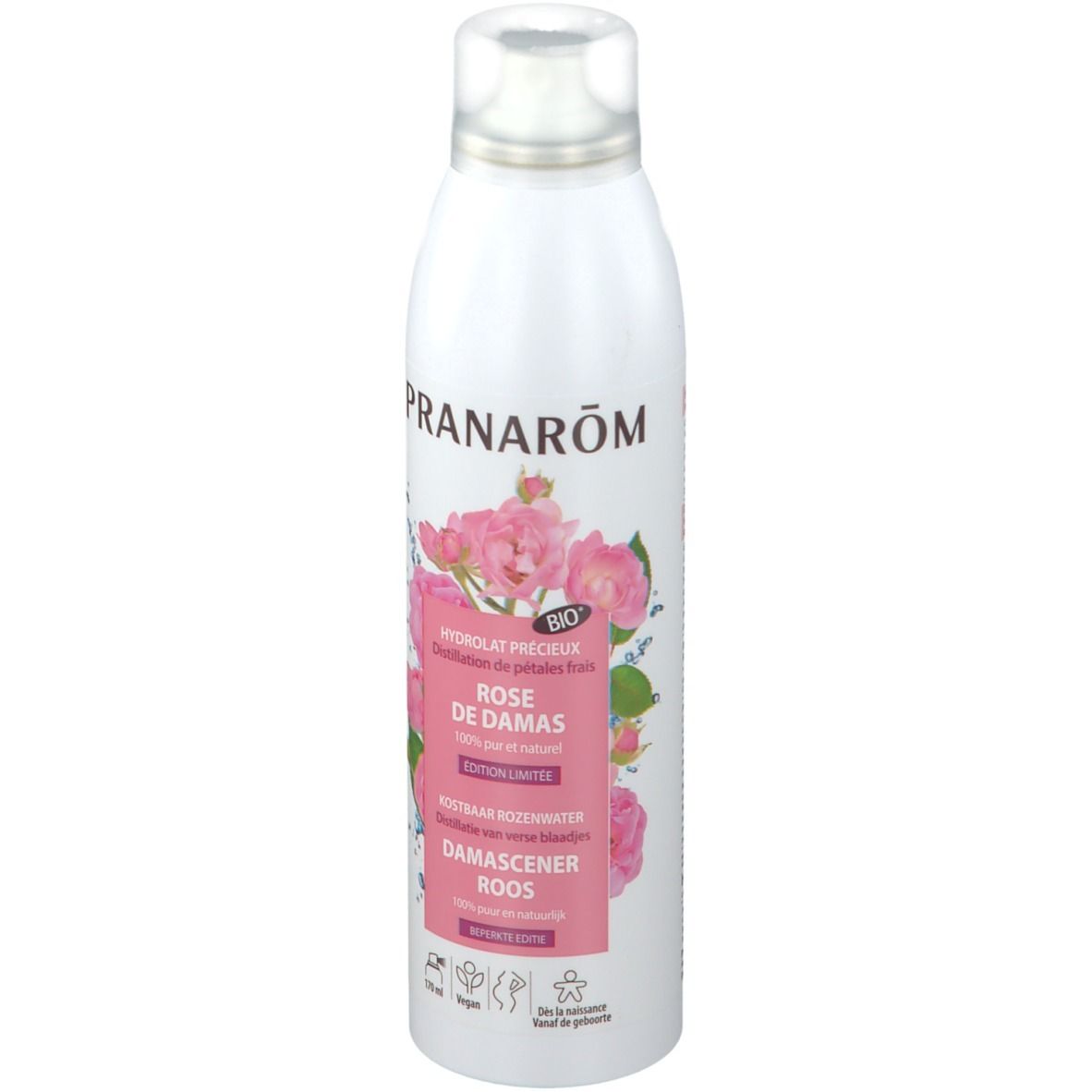 Pranarôm Hydrolat Eau de Rose Bio