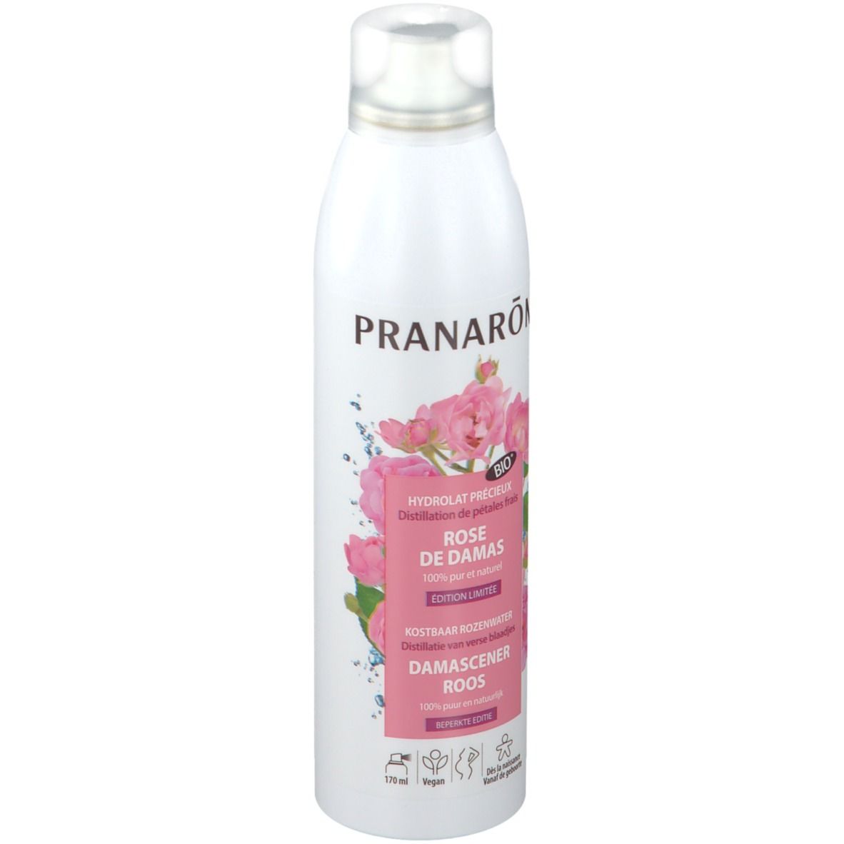 Pranarôm Hydrolat Eau de Rose Bio