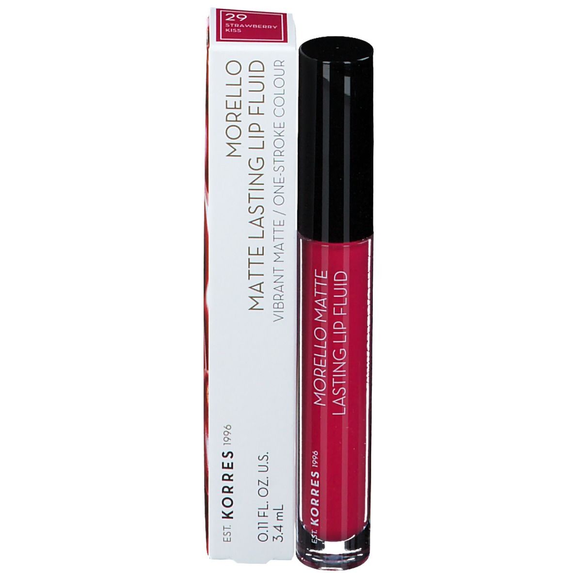 Korres KM Morello Rouge à Lèvres Liquide 29 Strawberry Kiss