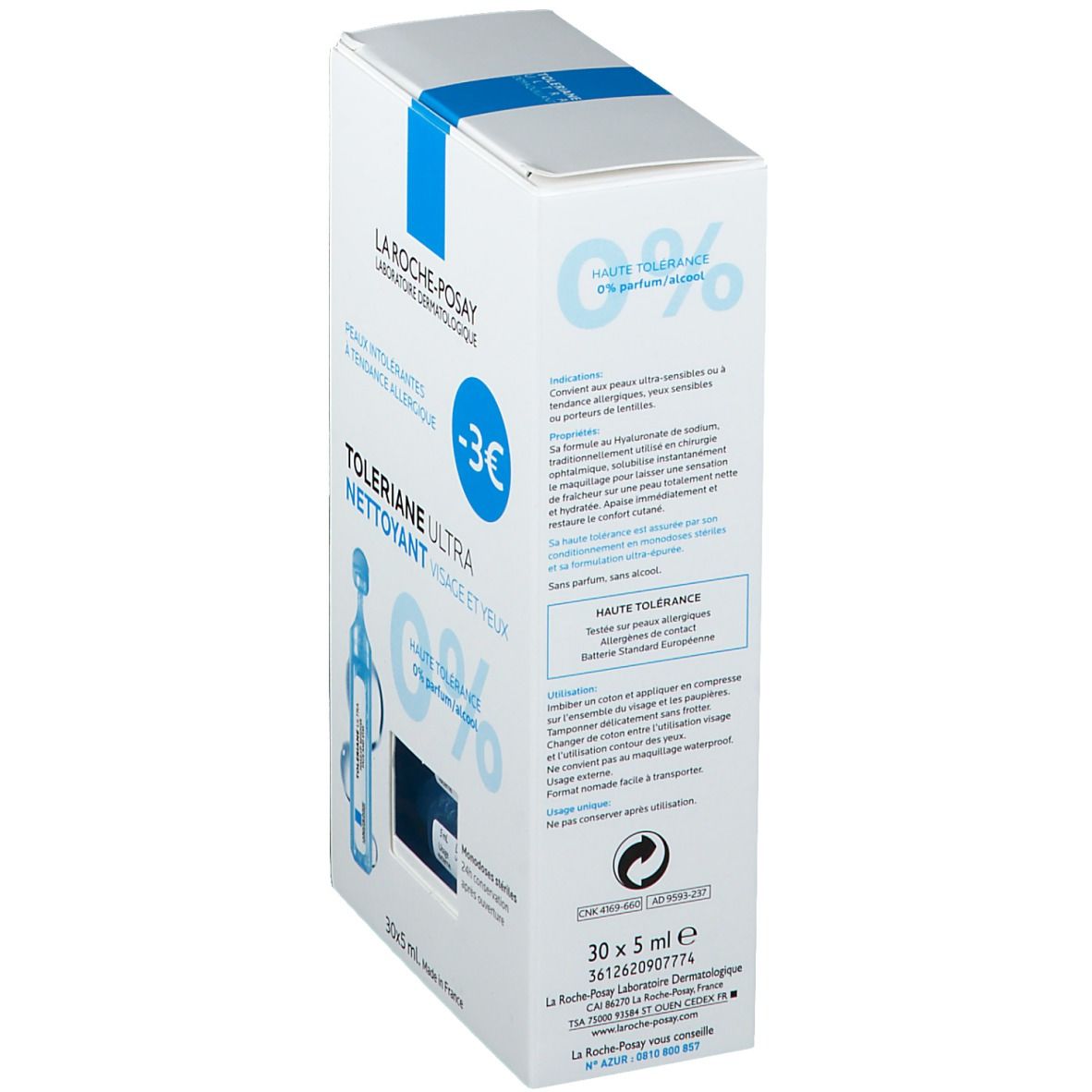 La Roche-Posay Toleriane Ultra Demaquillant Verlaagde Prijs