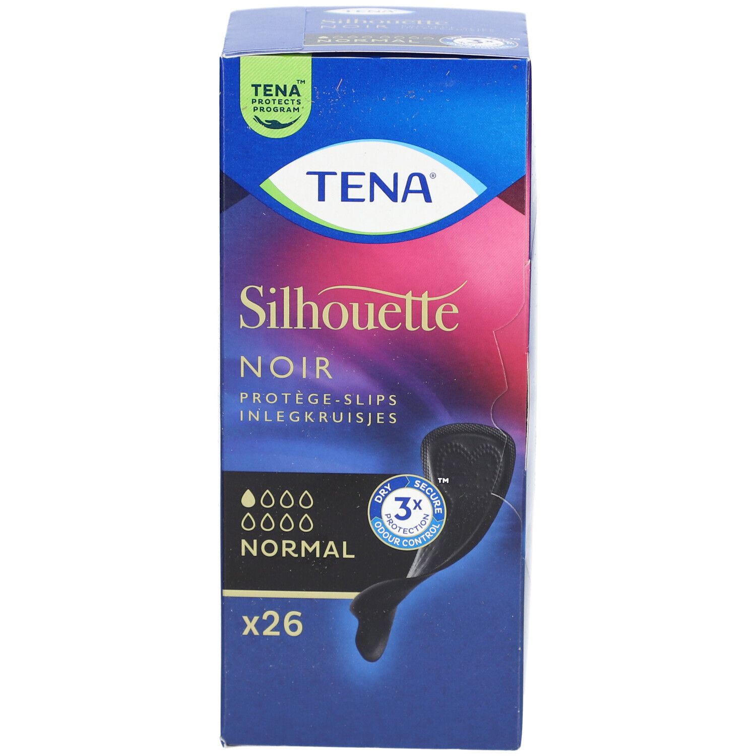 TENA Silhouette Normal Inlegverband Zwart 761272