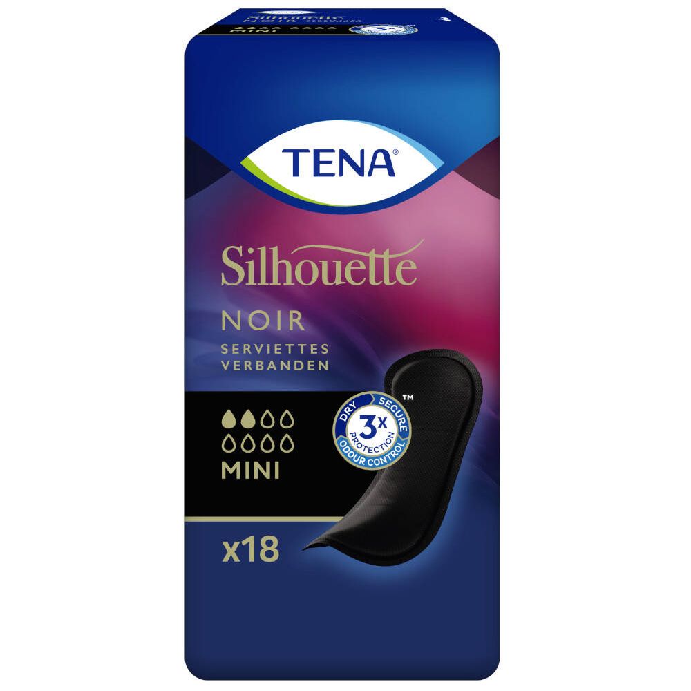 TENA Silhouette Pads Noir