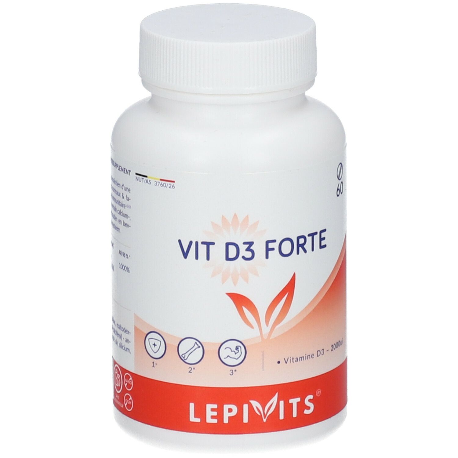Lepivits® Vitamine D3 Forte Nouveau Modèle