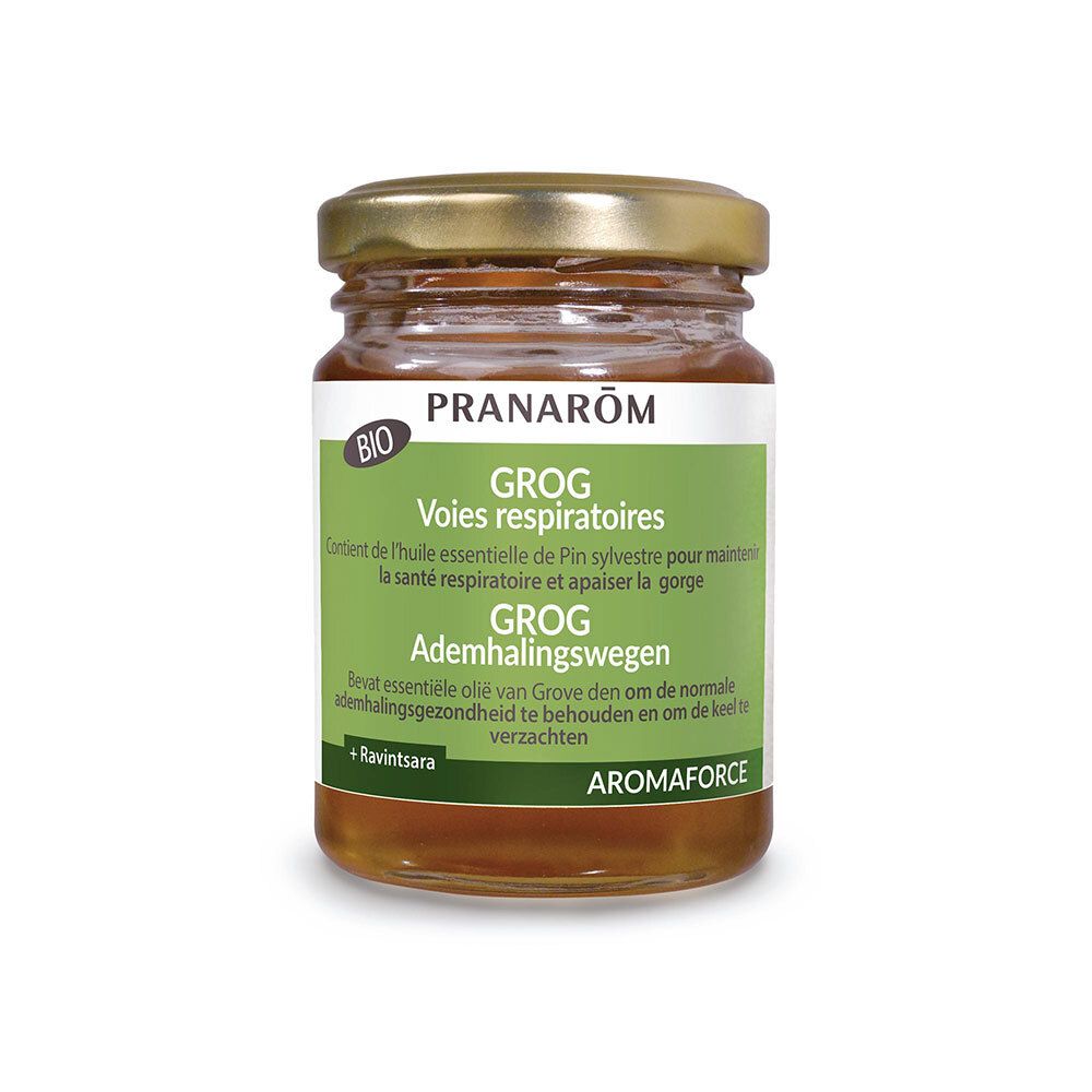 Pranarôm Aromaforce Honing voor Grog Ademhaling Bio