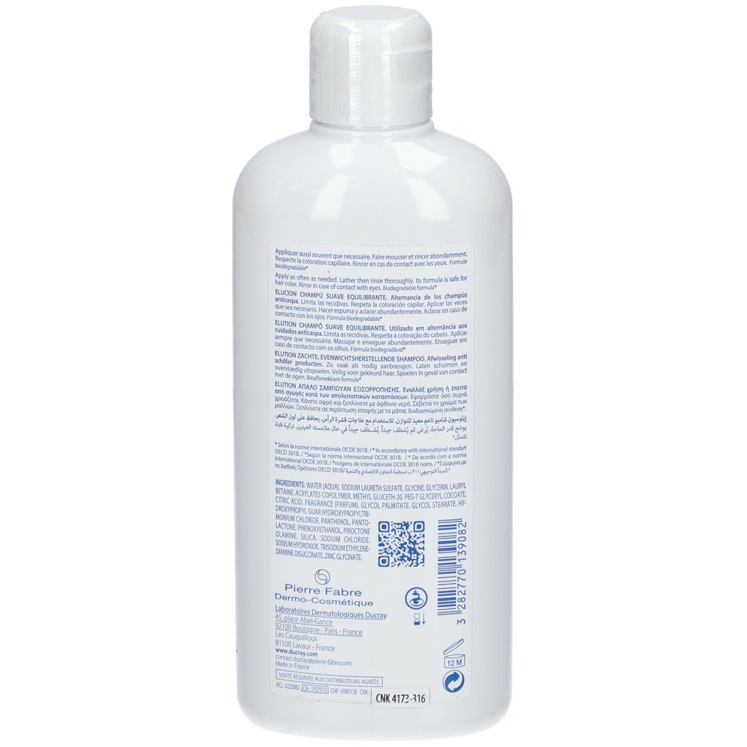 Ducray Elution Evenwichtherstellende Shampoo