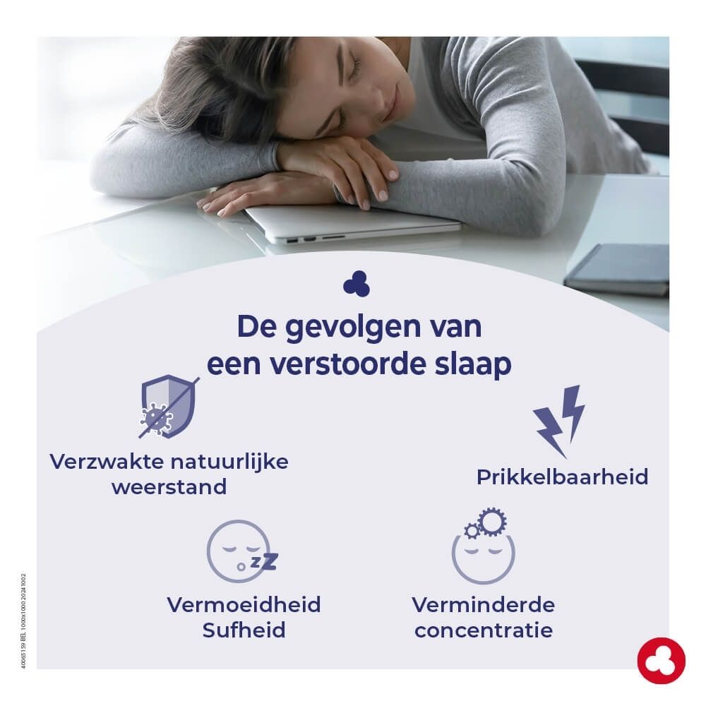 Ortis Sleep & Go doos met 30 tabletten, gericht op slaap.