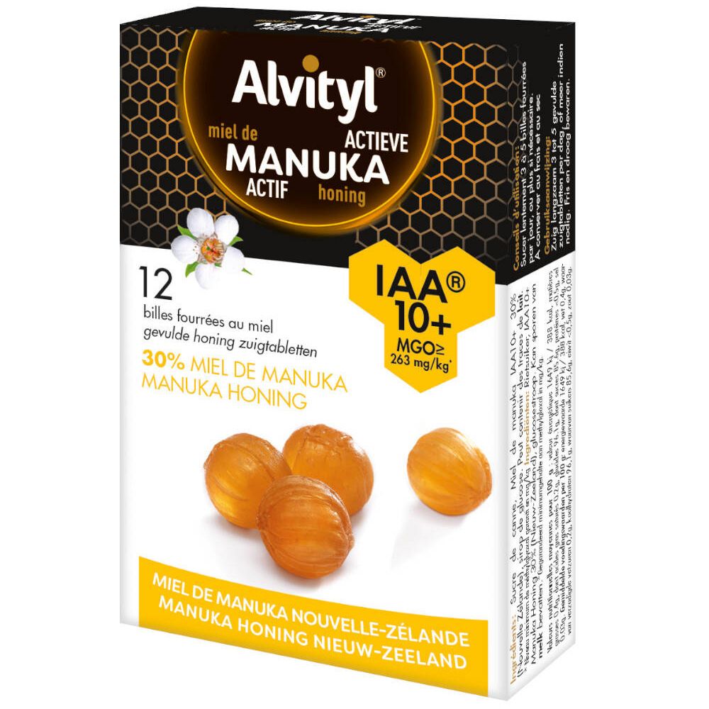 Alvityl® Billes Fourrées au Miel IAA 10+