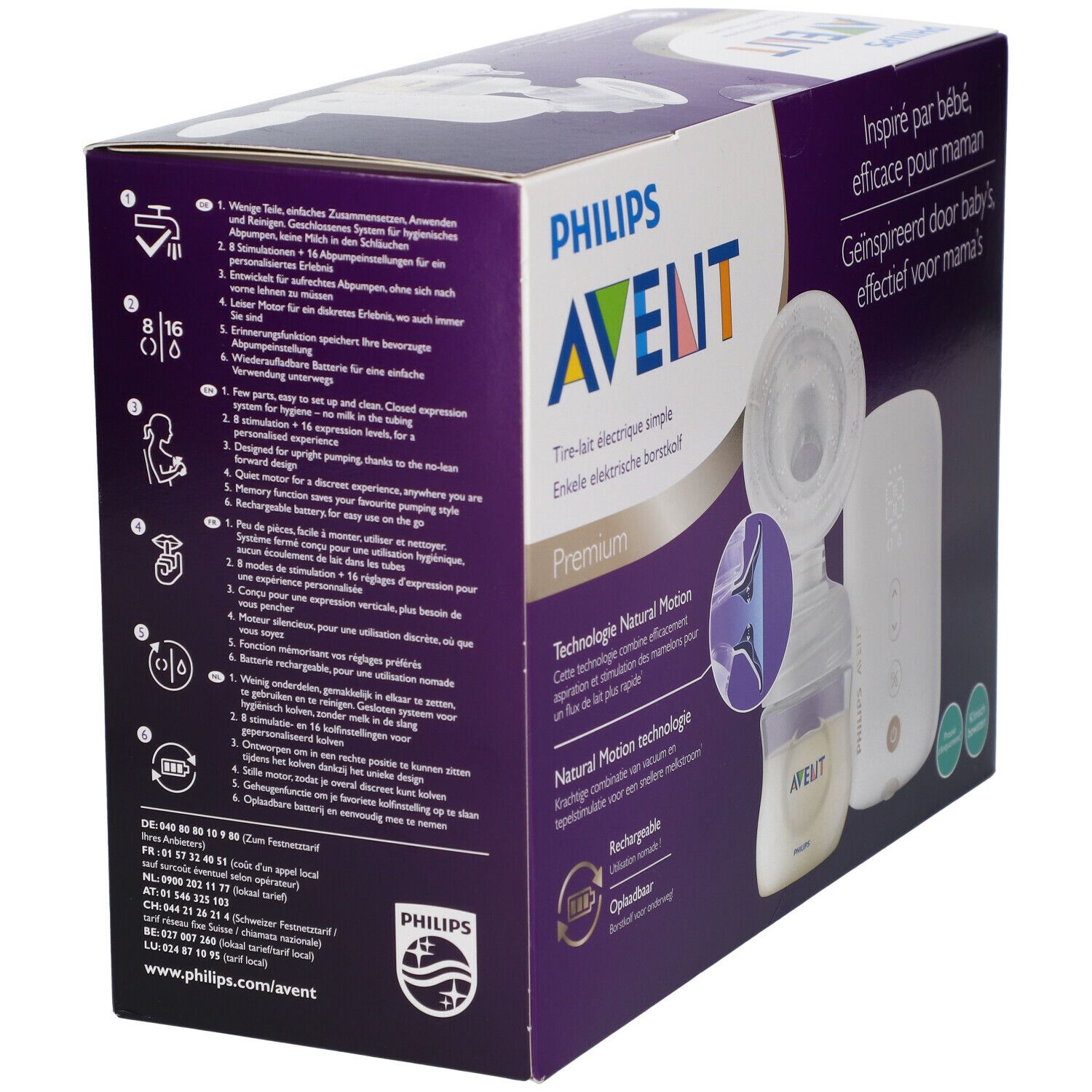 Philips Avent Elektrische Borstkolf Single SCF396/11