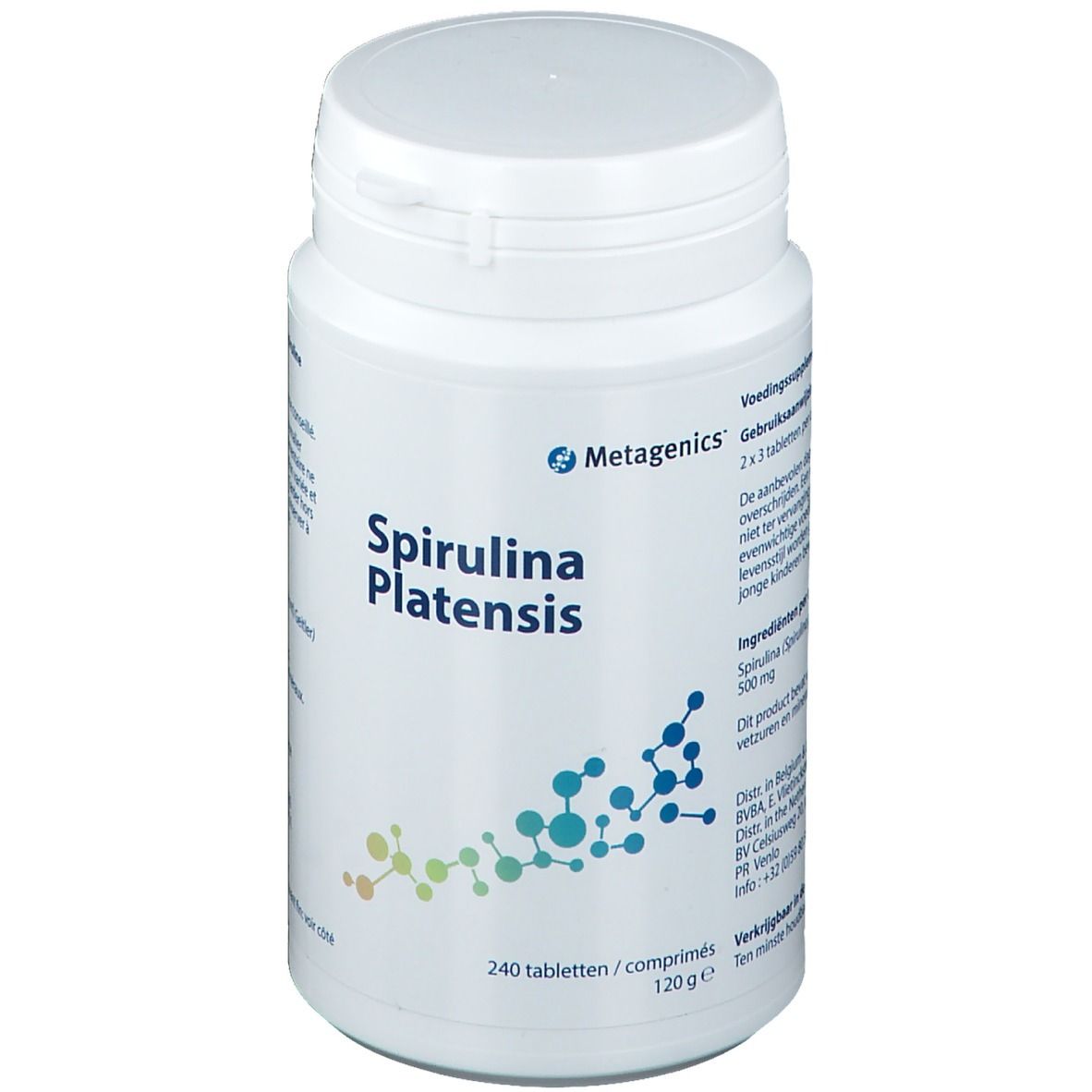 Spirulina Platensis 500mg