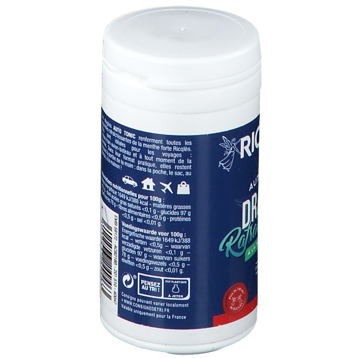 Ricqles Auto Tonic Dragées Menthe