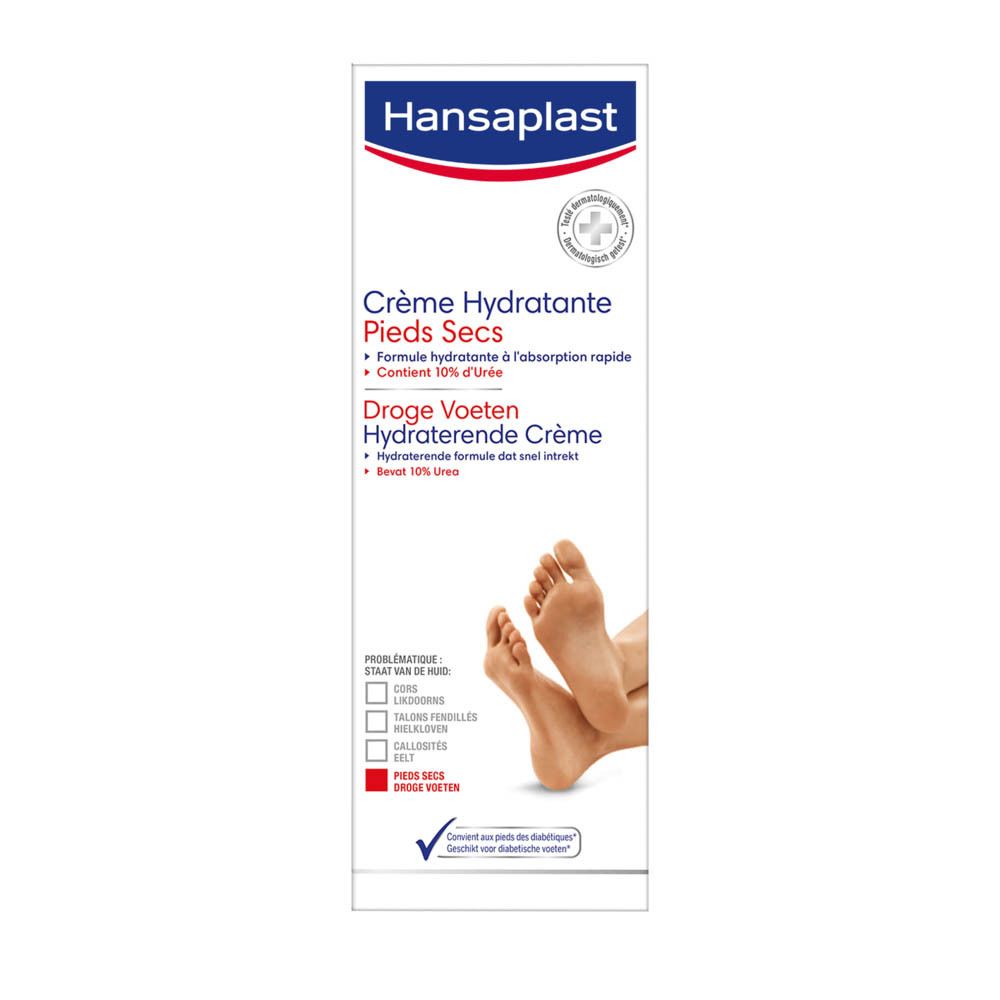 Hansaplast Crème Hydratante Pieds Secs