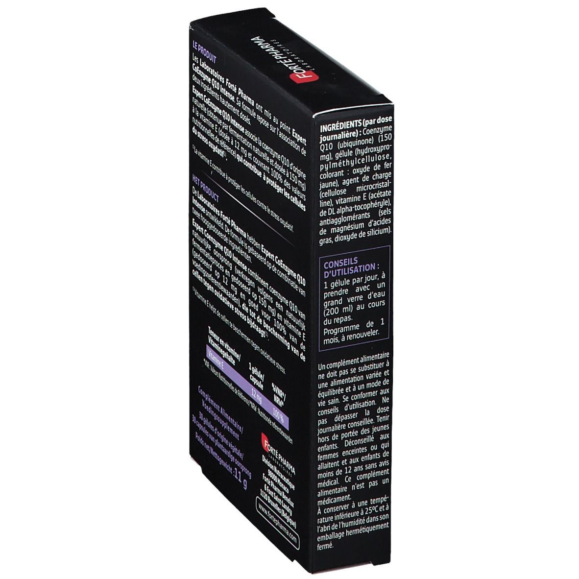 Forté Pharma Expert CoEnzyme Q10 Intense