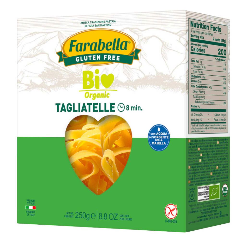 Farabella Tagliatelle Sans Glutes Bio Nouvelle Modèle