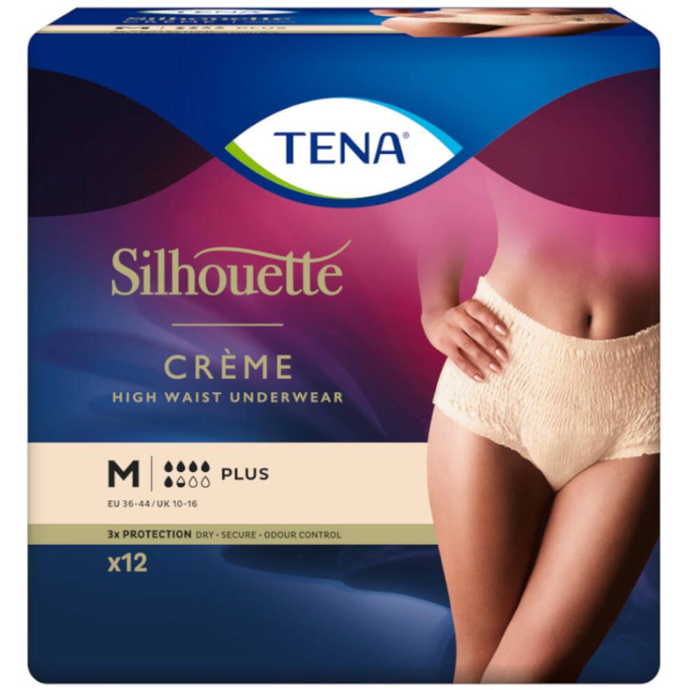 TENA Silhouette Plus Taille Haute Crème Medium