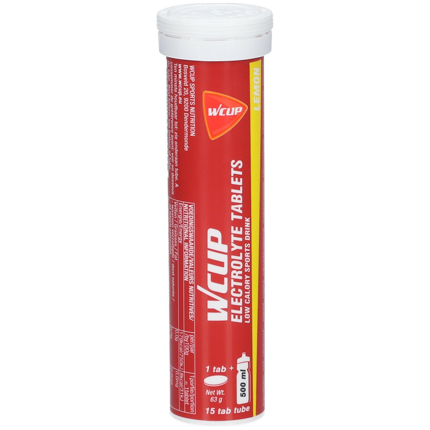 WCUP Electrolyte Tablets Lemon