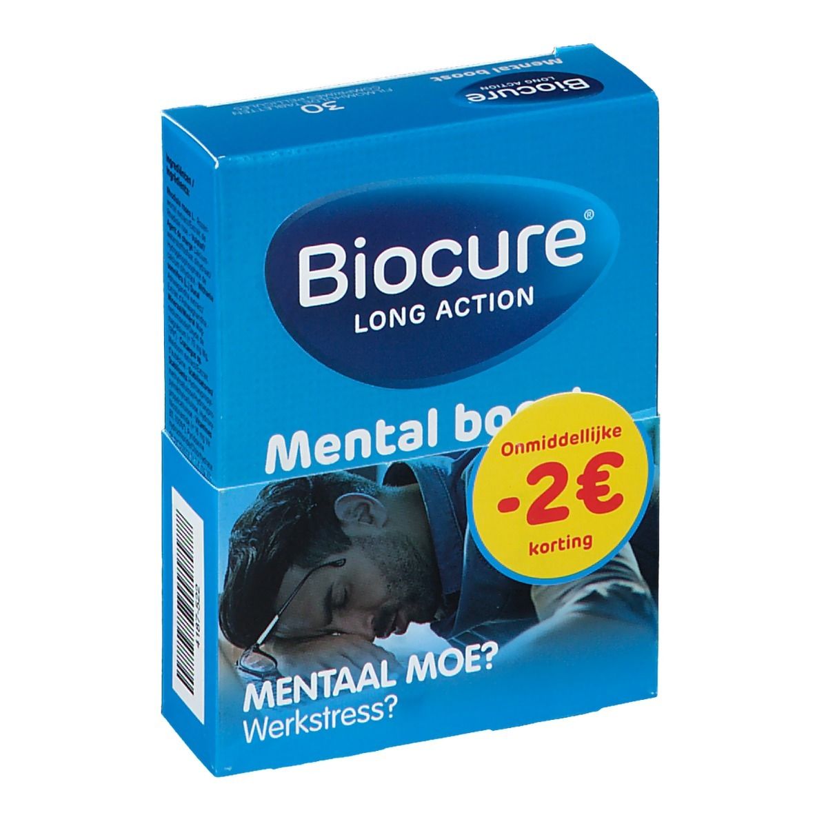Biocure Mental Boost - Fatigue, Stress, Vitamine Prix Réduit