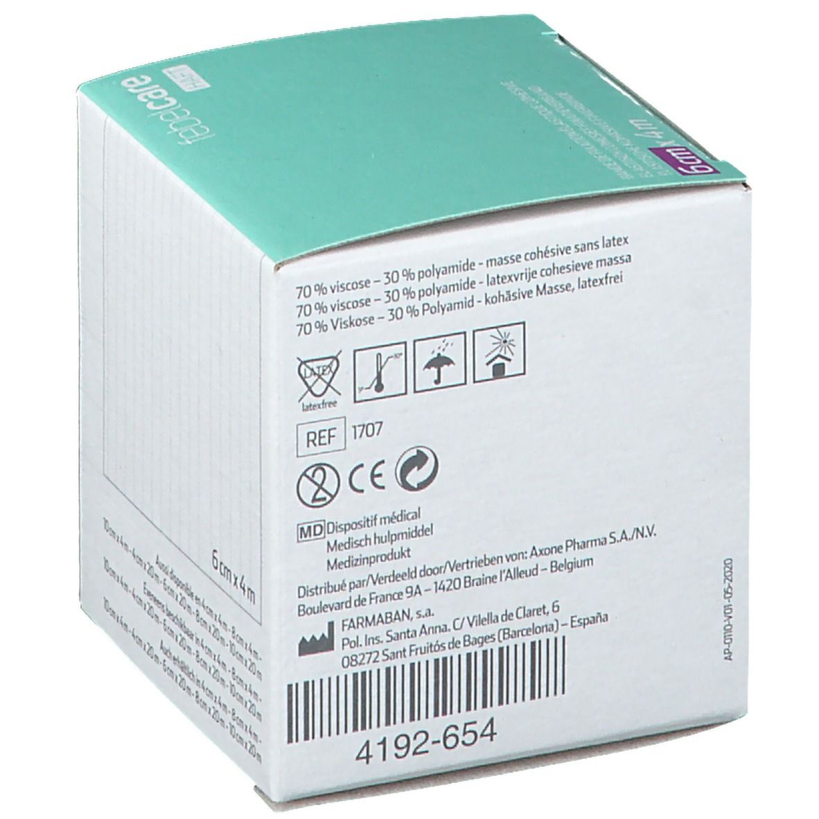 Febelcare Haft Elastisch Fixatieverband 6cmx4m