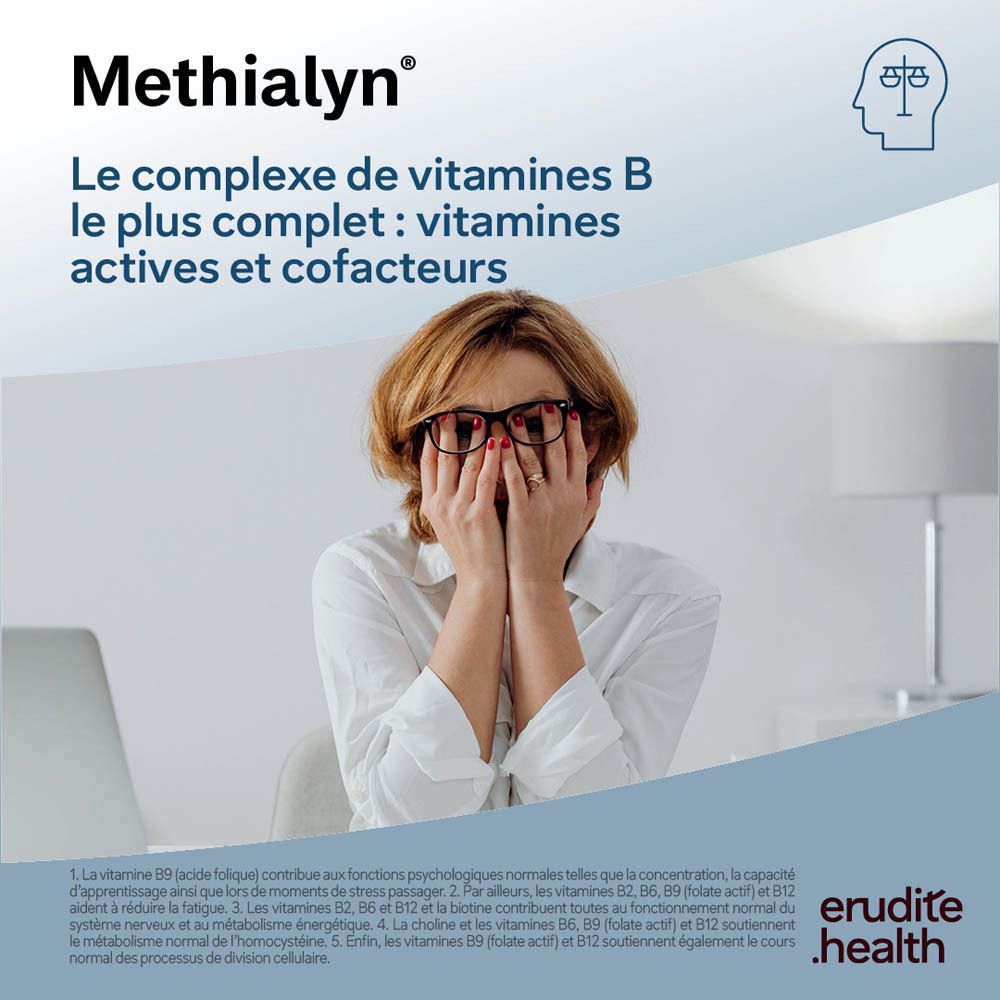 Boîte de Methialyn Nutriphyt avec vitamines B.