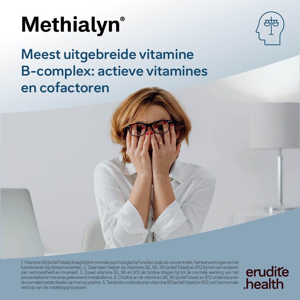 Doosje Methialyn Nutriphyt met B-vitaminen.