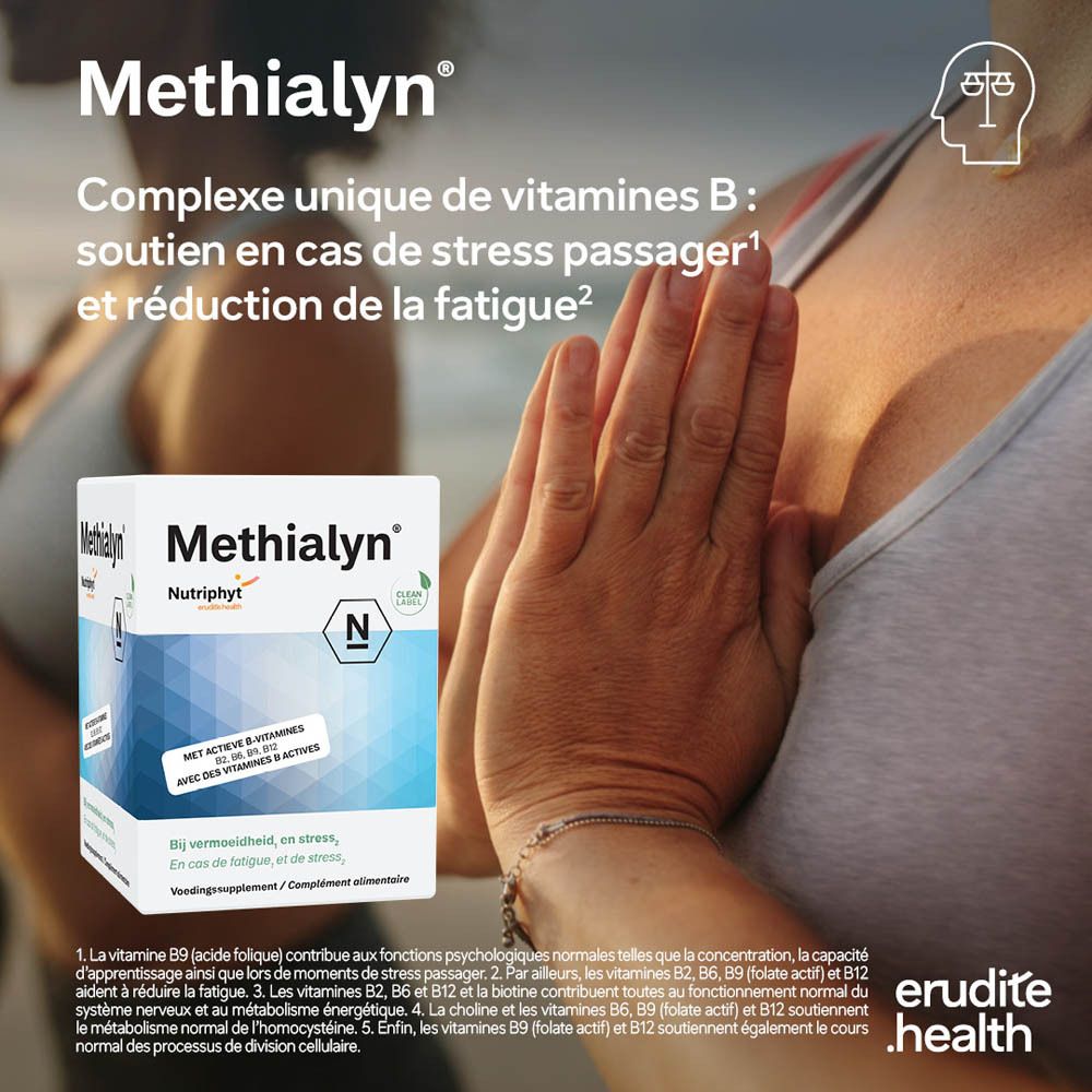 Boîte de Methialyn Nutriphyt avec vitamines B.