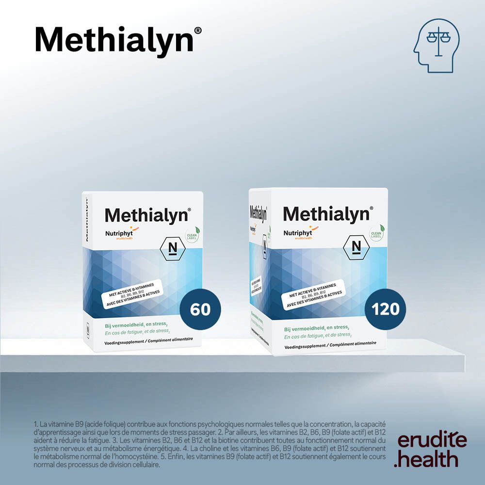 Boîte de Methialyn Nutriphyt avec vitamines B.