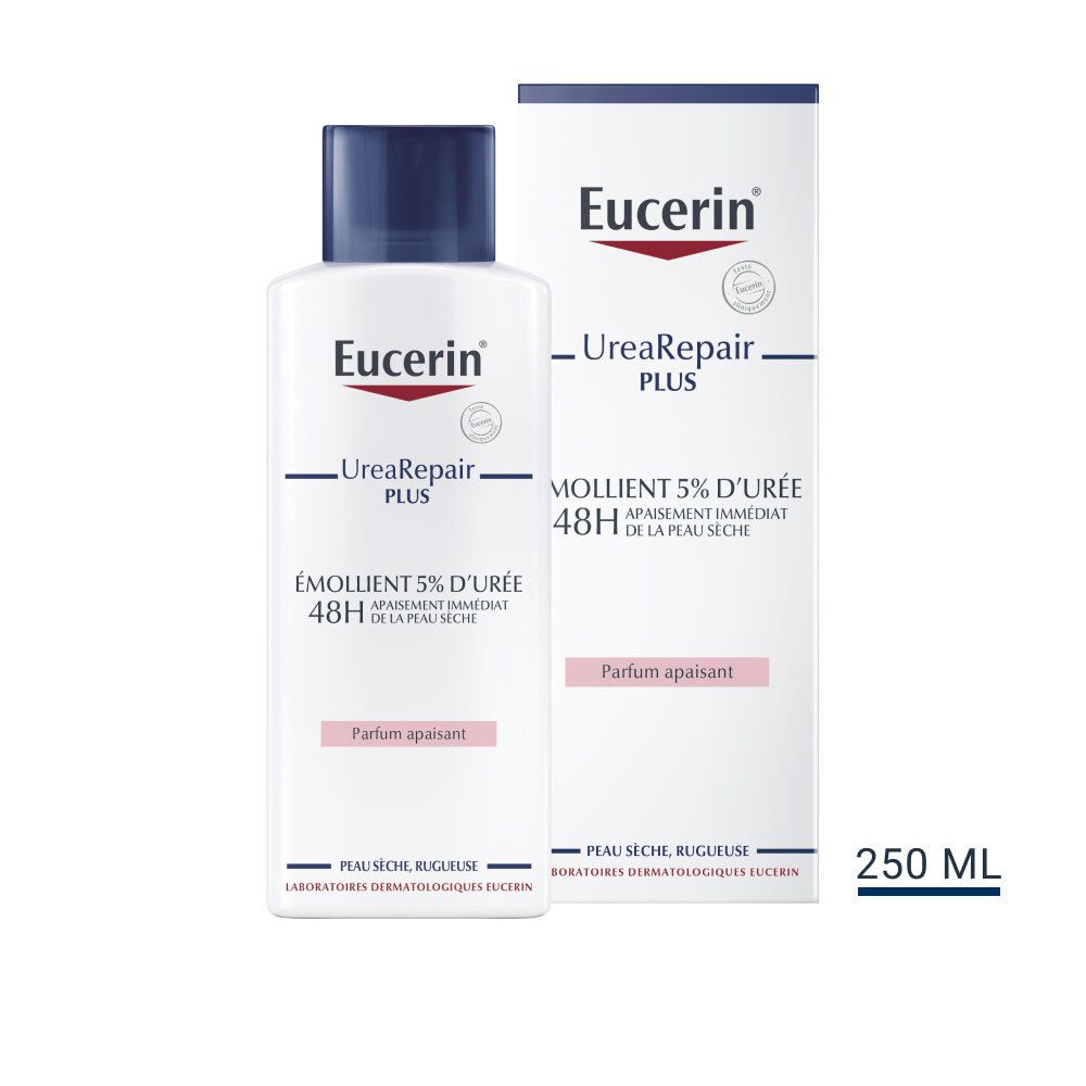 Eucerin UreaRepair PLUS Émollient 5% d'Urée Peau Sèche et Rugueuse