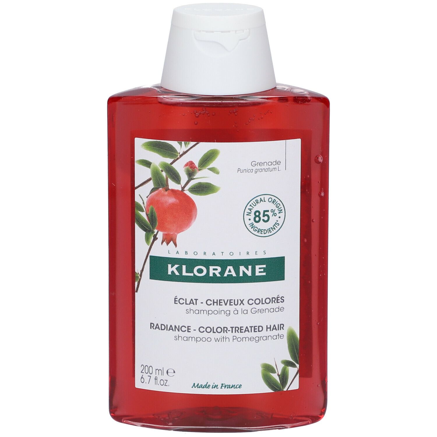 Klorane Shampooing Éclat à la Grenade Nouvelle Formule