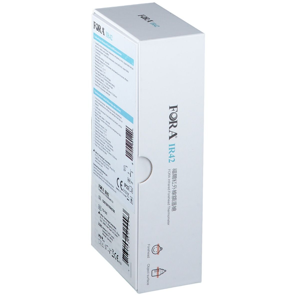 2Pharma Thermomètre Frontal Infrarouge