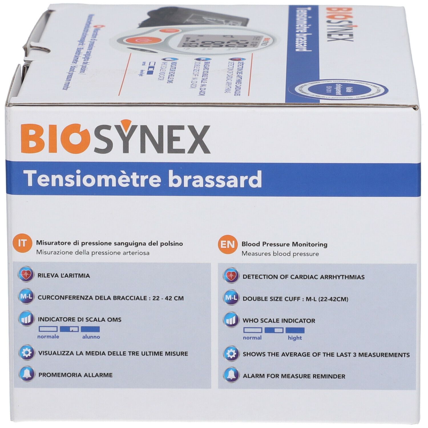 BIOSYNEX Tensiomètre Bras