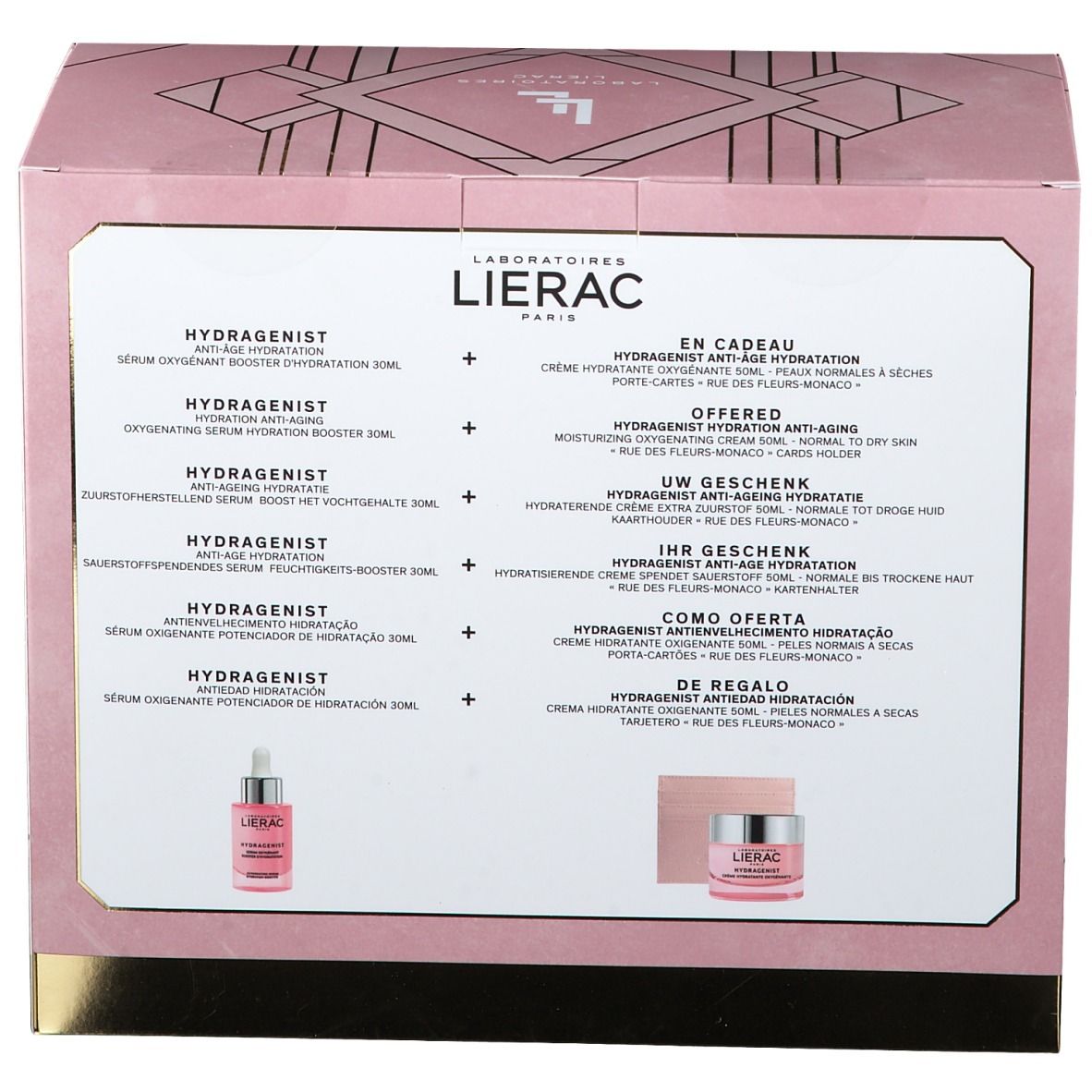 Lierac Hydragenist Crème Coffret Cadeau