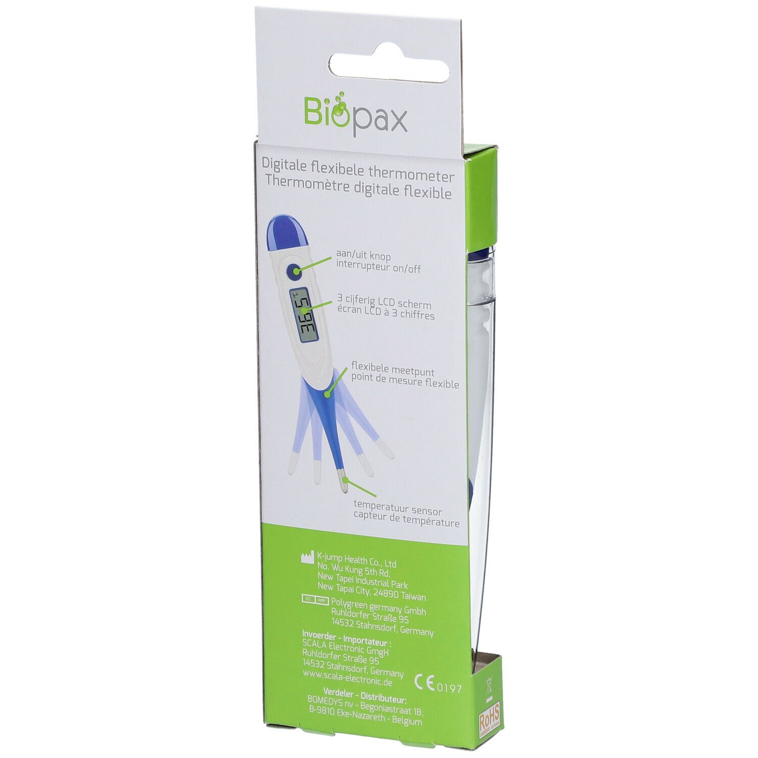 Biopax Digitale Flexibele Thermometer