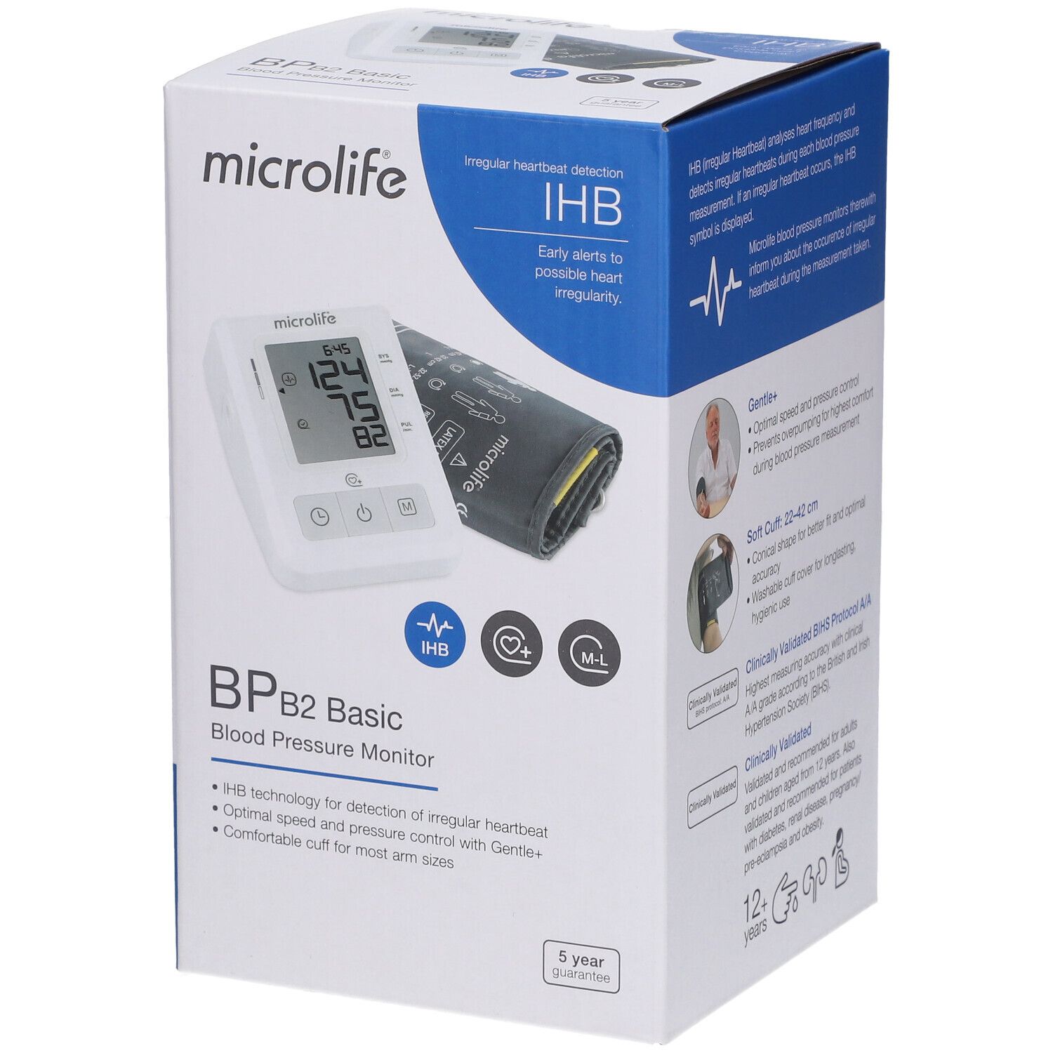 Microlife BP B2 Basic Bloeddrukmeter
