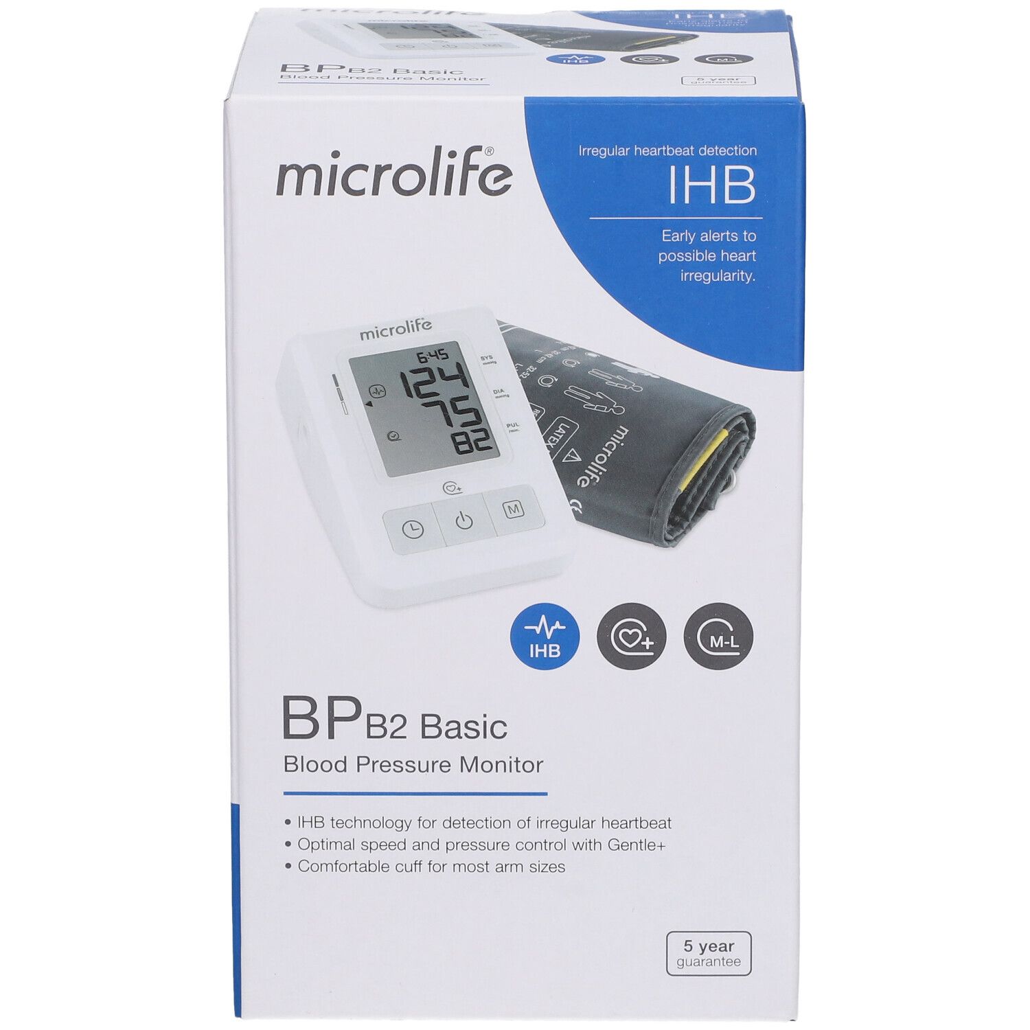 Microlife BP B2 Basic Bloeddrukmeter