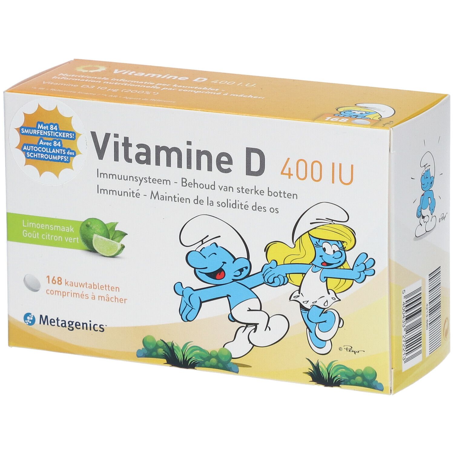 Vitamine D 400IU Smurfen