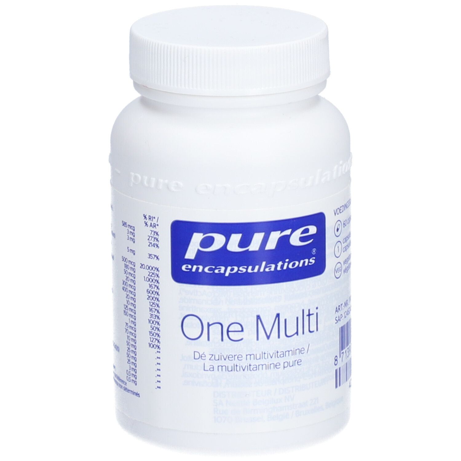 Pure Encapsulations One Multi Nouvelle Formule