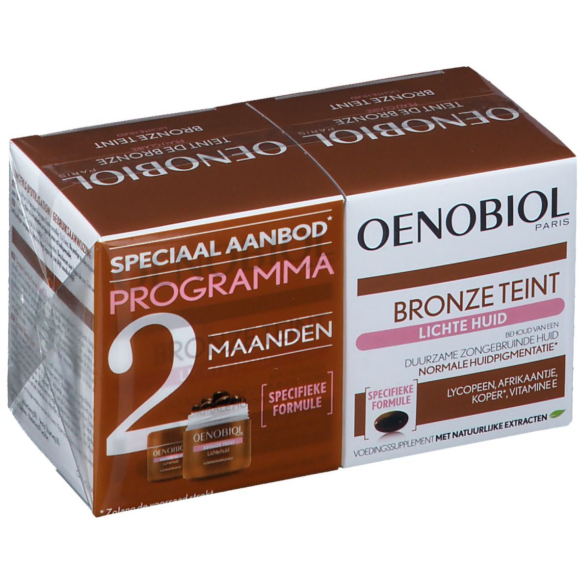Oenobiol Teinte De Bronze Peau Clair DUO