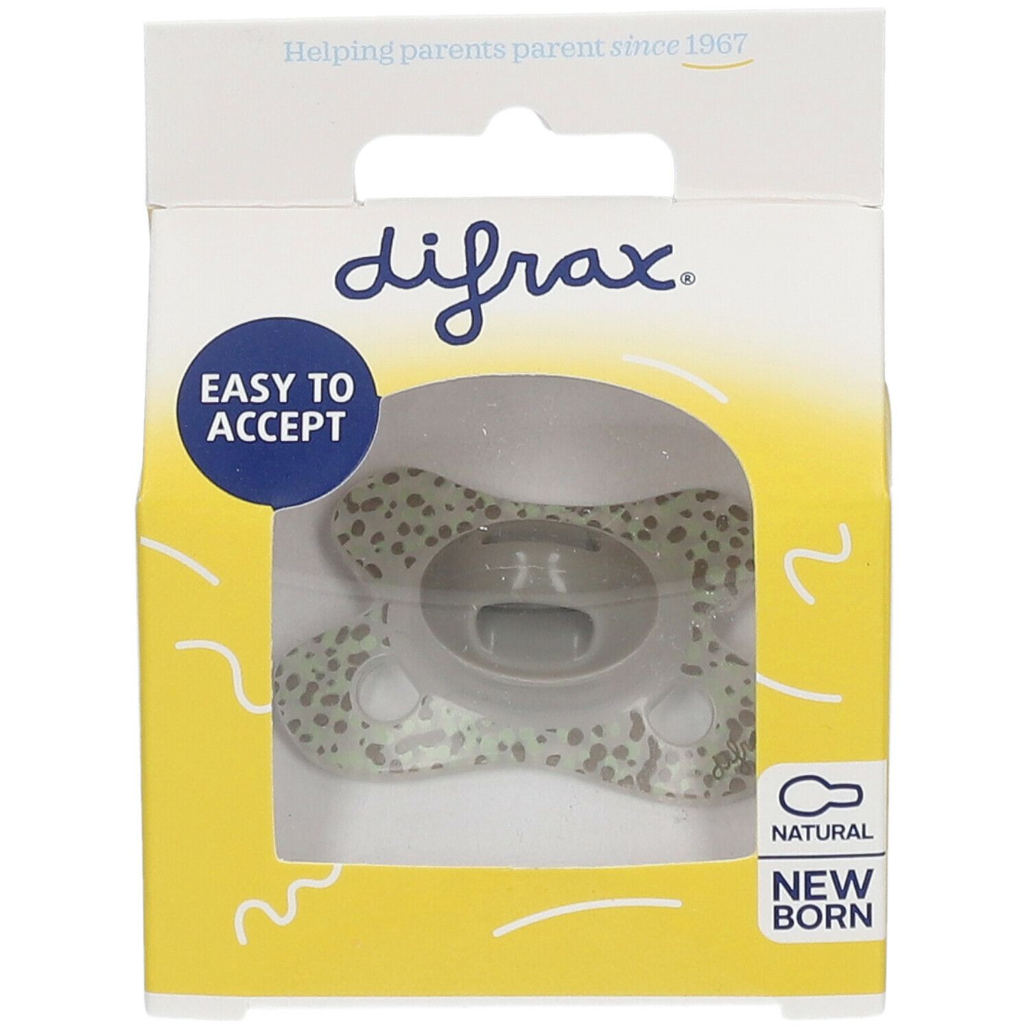 Difrax Fopspeen Natural Mist Newborn