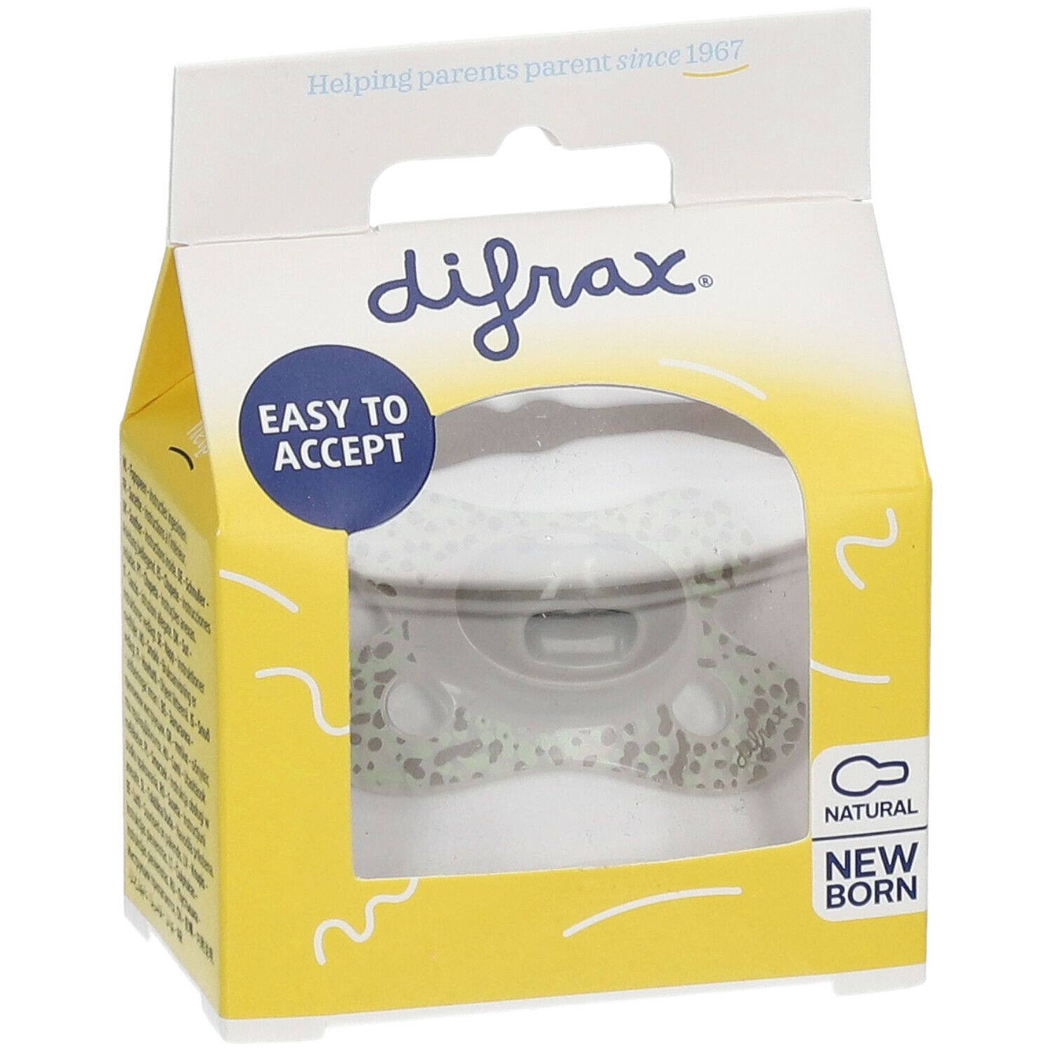 Difrax Fopspeen Natural Mist Newborn