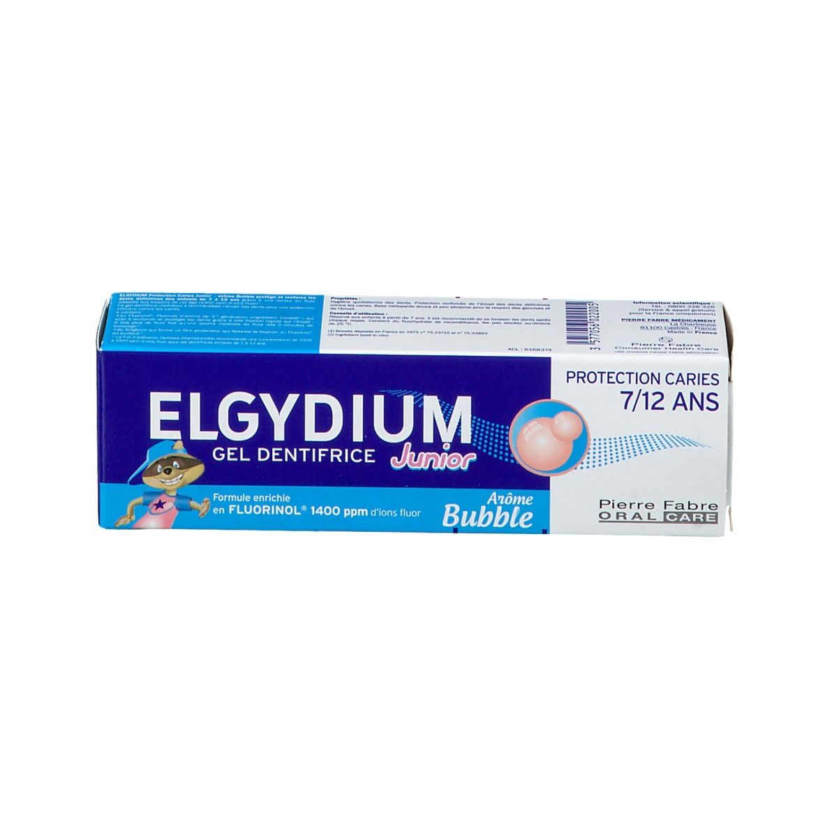 Elgydium Tandgel Junior Bubblegum Nieuwe Formule