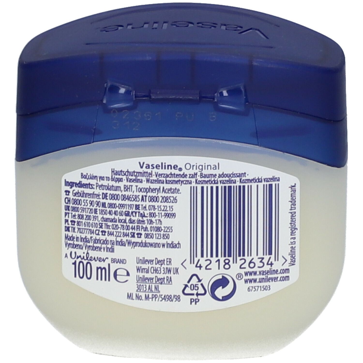 Vaseline Pure Petroleum Jelly Original