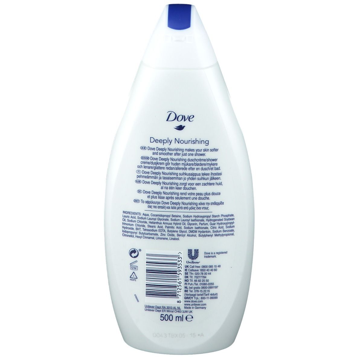 Dove Deeply Nourishing Douchegel