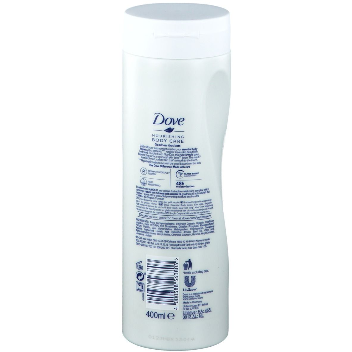 Dove Nourishing Body Care Essential Body Lotion