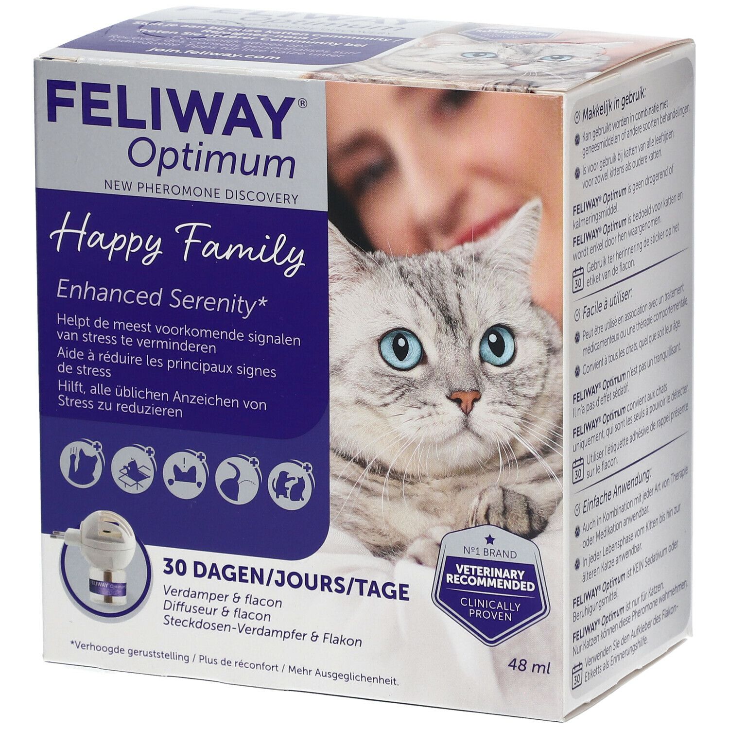 Feliway® Optimum Happy Family Startset 30 Dagen