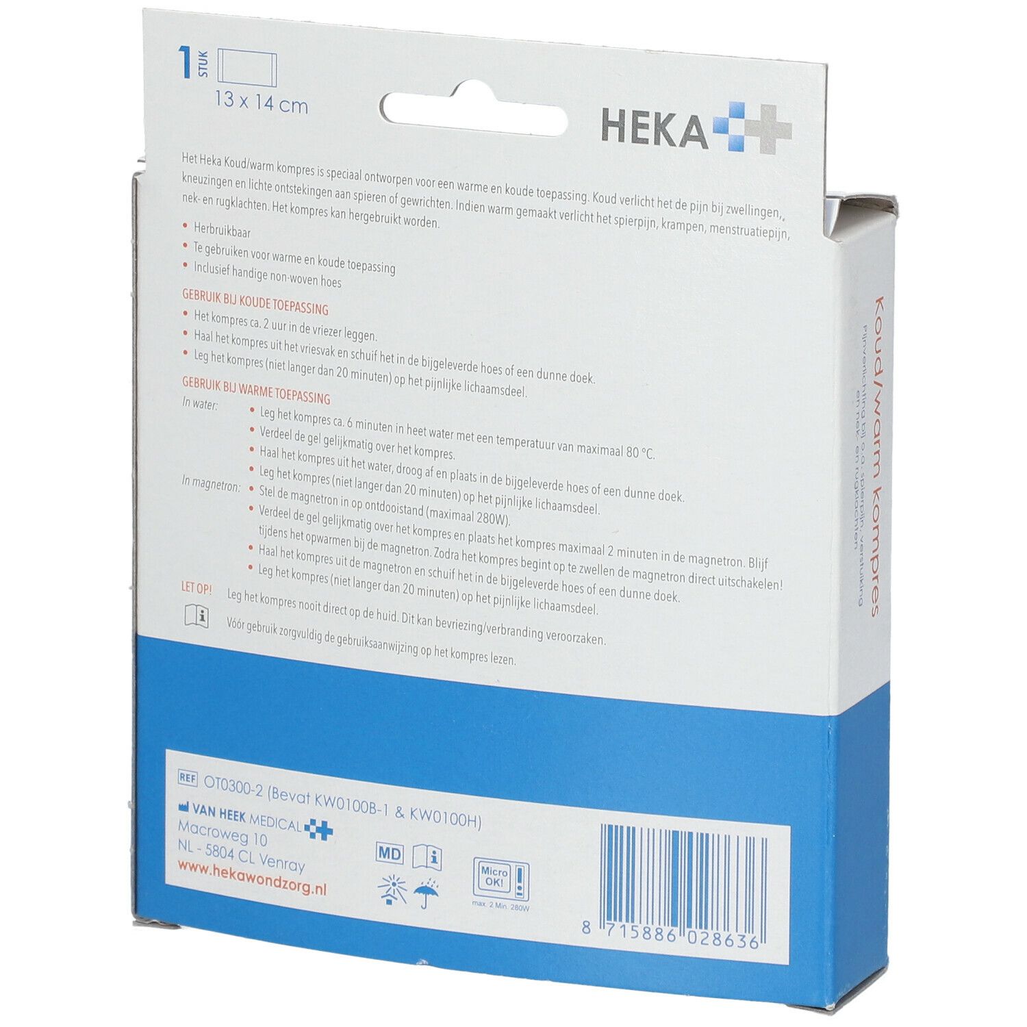 Heka Cold-Hot Pack Small 13x14cm