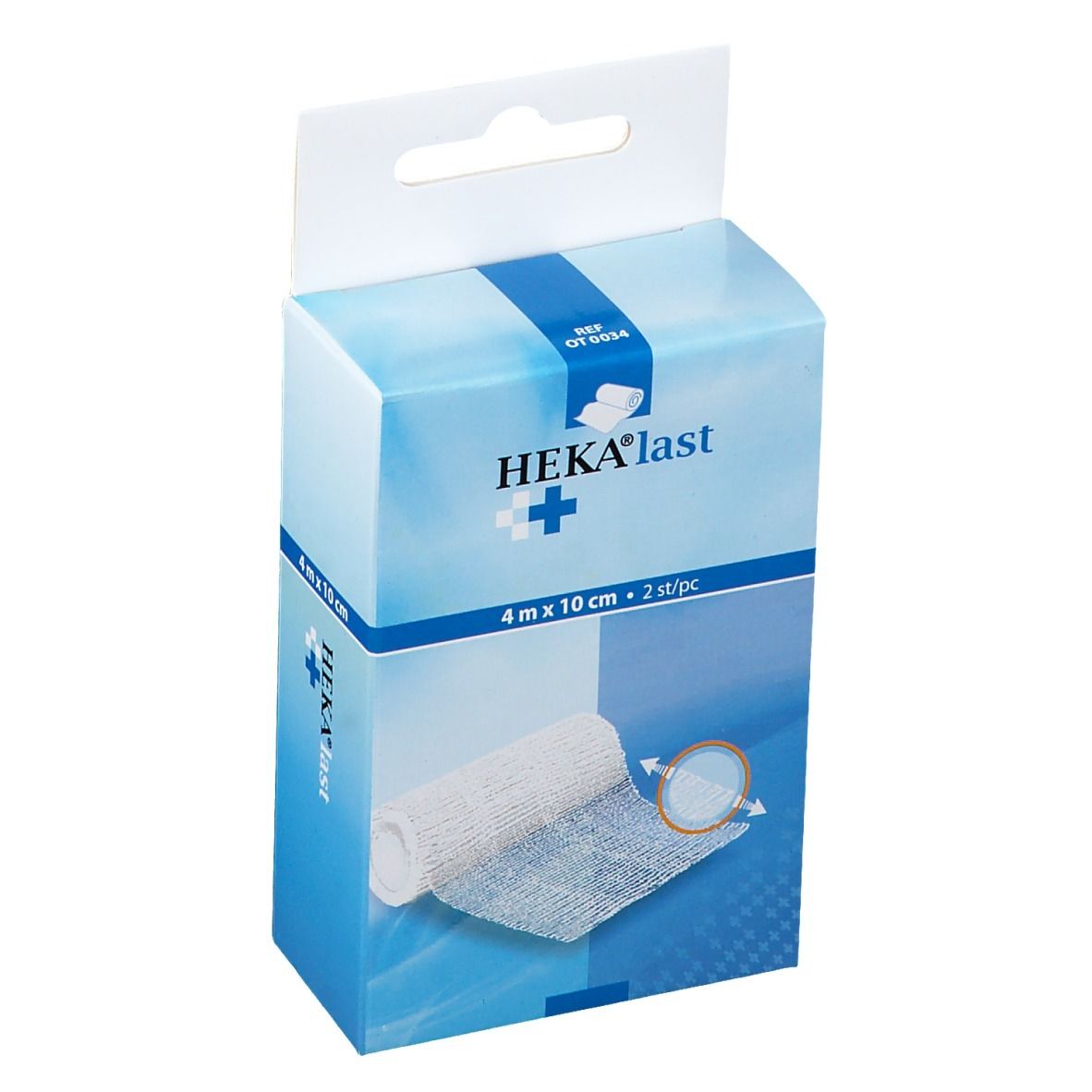 Hekalast Elastifix Windel 4mx10cm