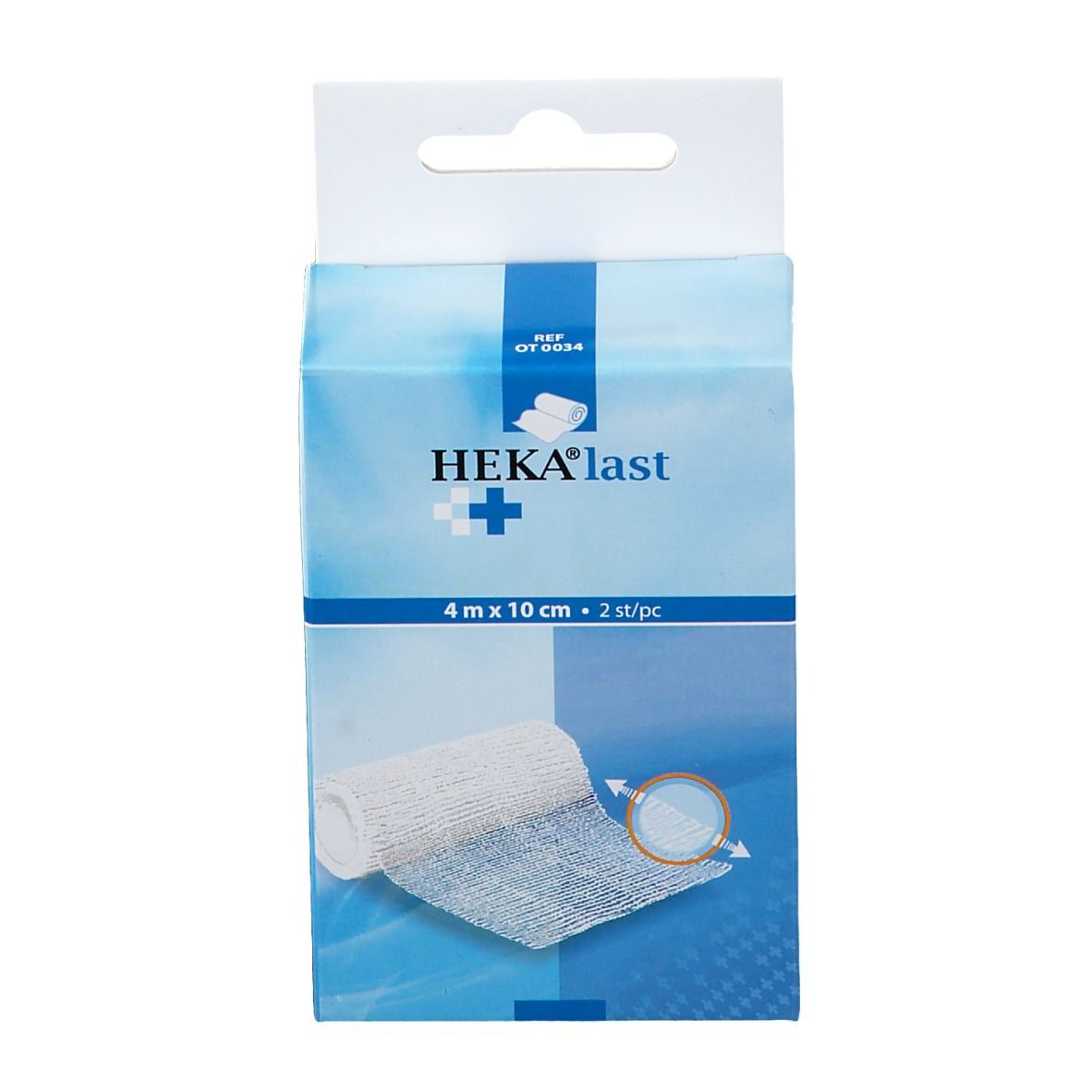 Hekalast Elastifix Windel 4mx10cm