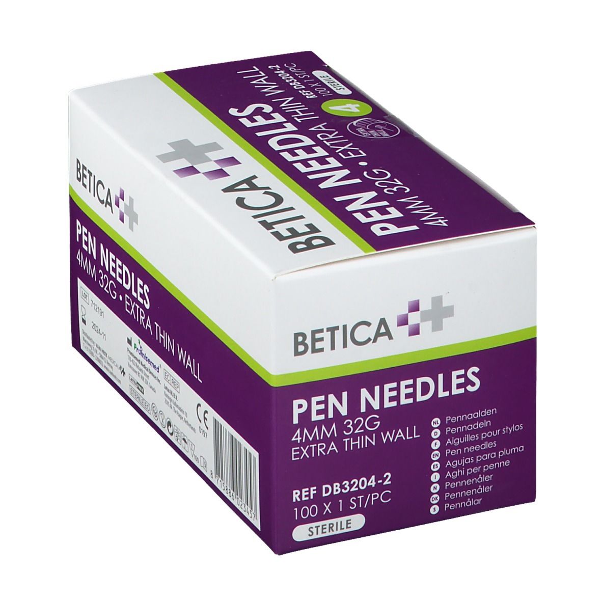 Betica Pen Naalden 4mm 32g