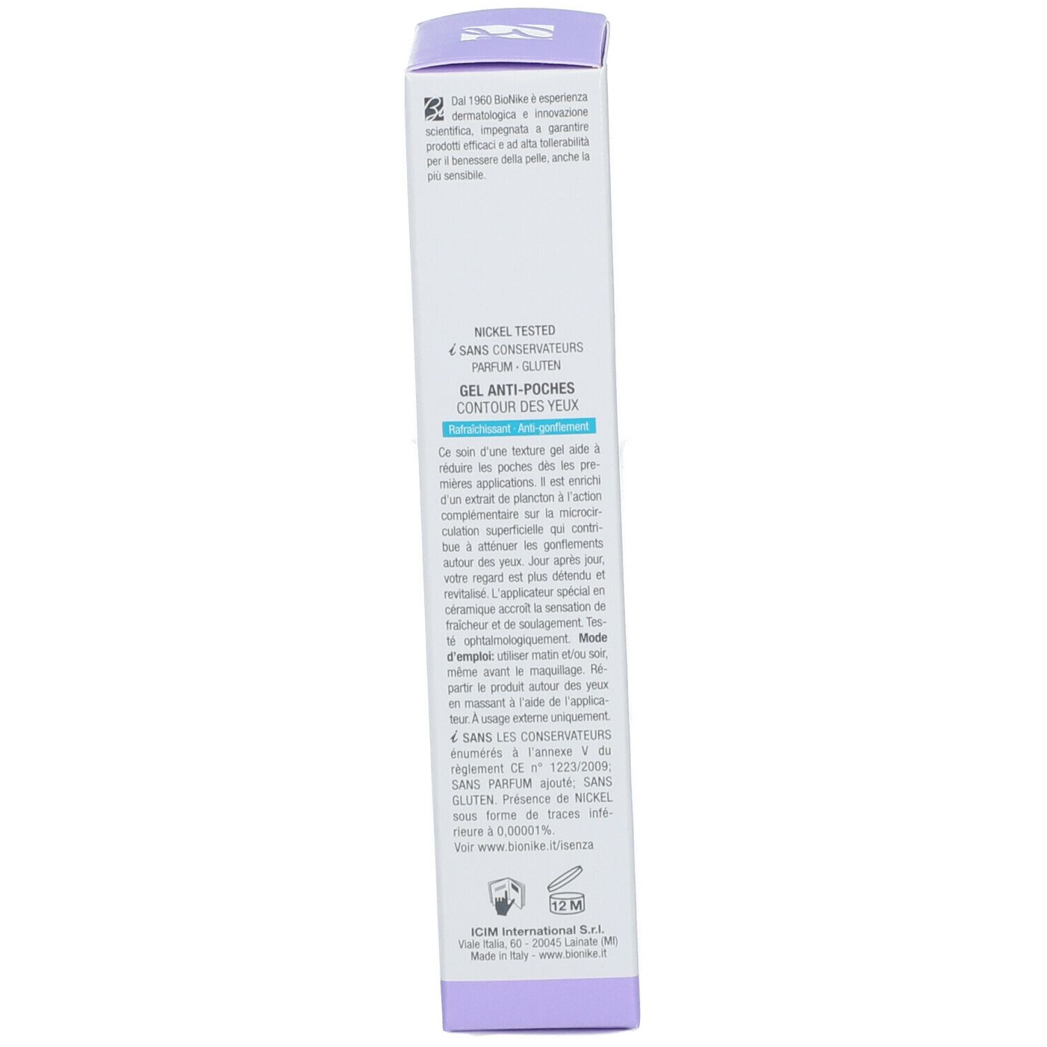 BioNike Defence Eye Gel Anti-Poches